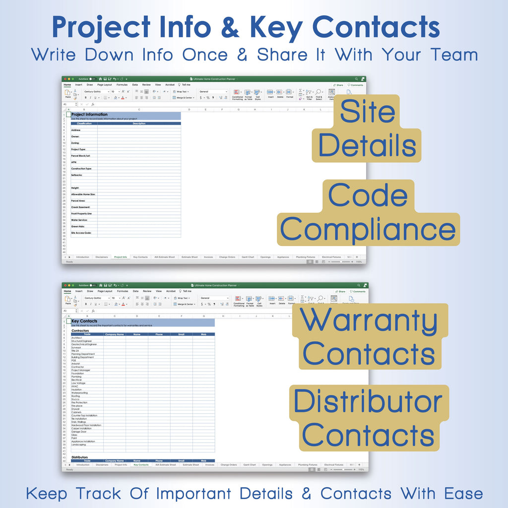 The Ultimate Home Construction Planner - Custom Home Edition