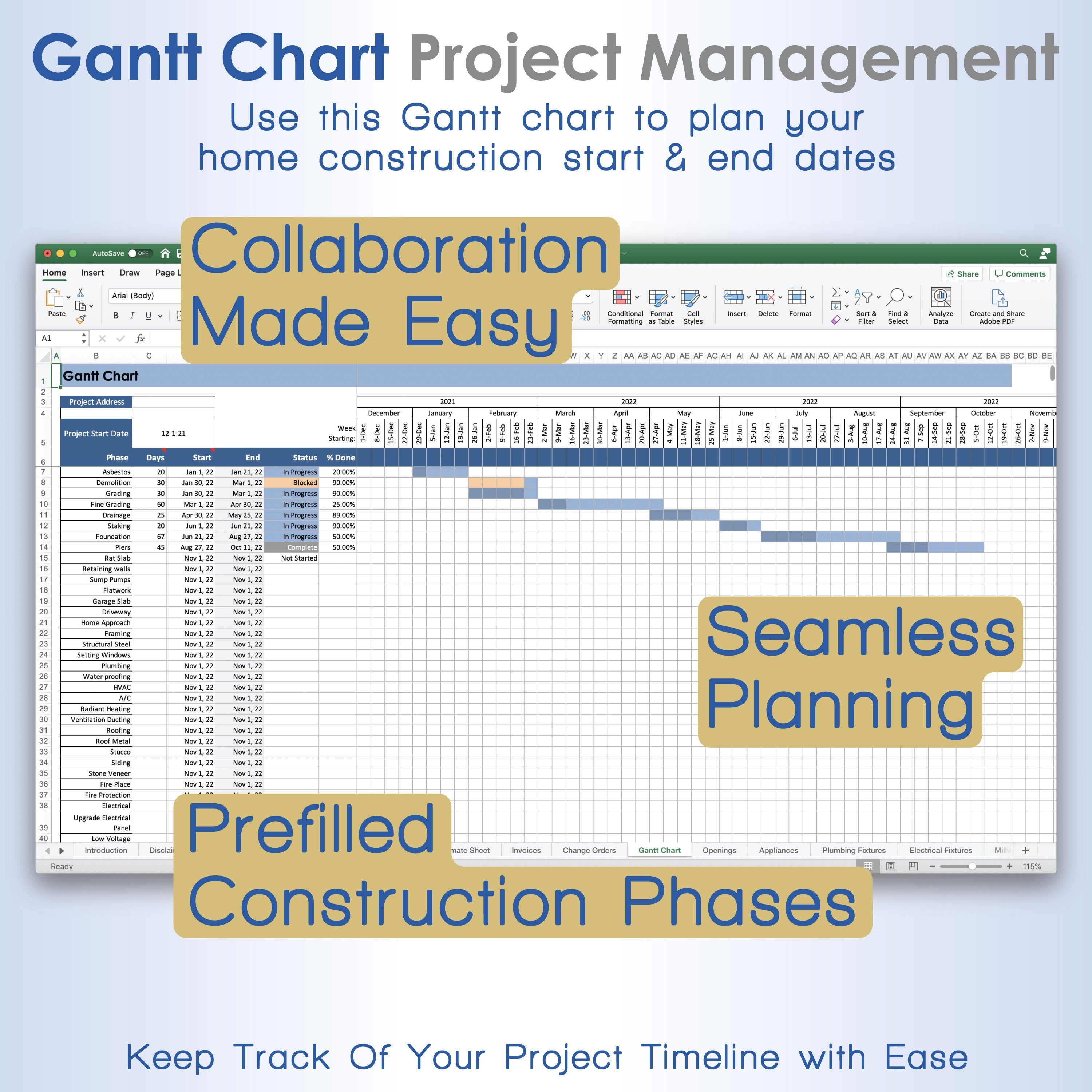 The Ultimate Home Construction Planner - Custom Home Edition