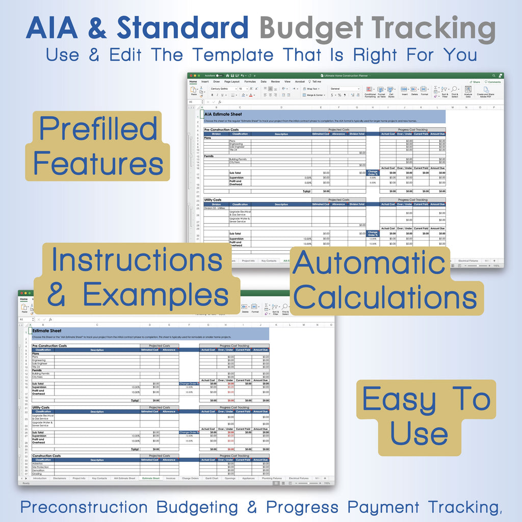 The Ultimate Home Construction Planner - Custom Home Edition